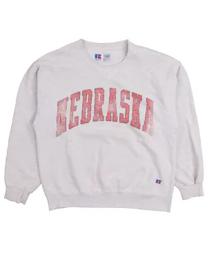 1990's 'NEBRASKA' Russell Crewneck Sweatshirt