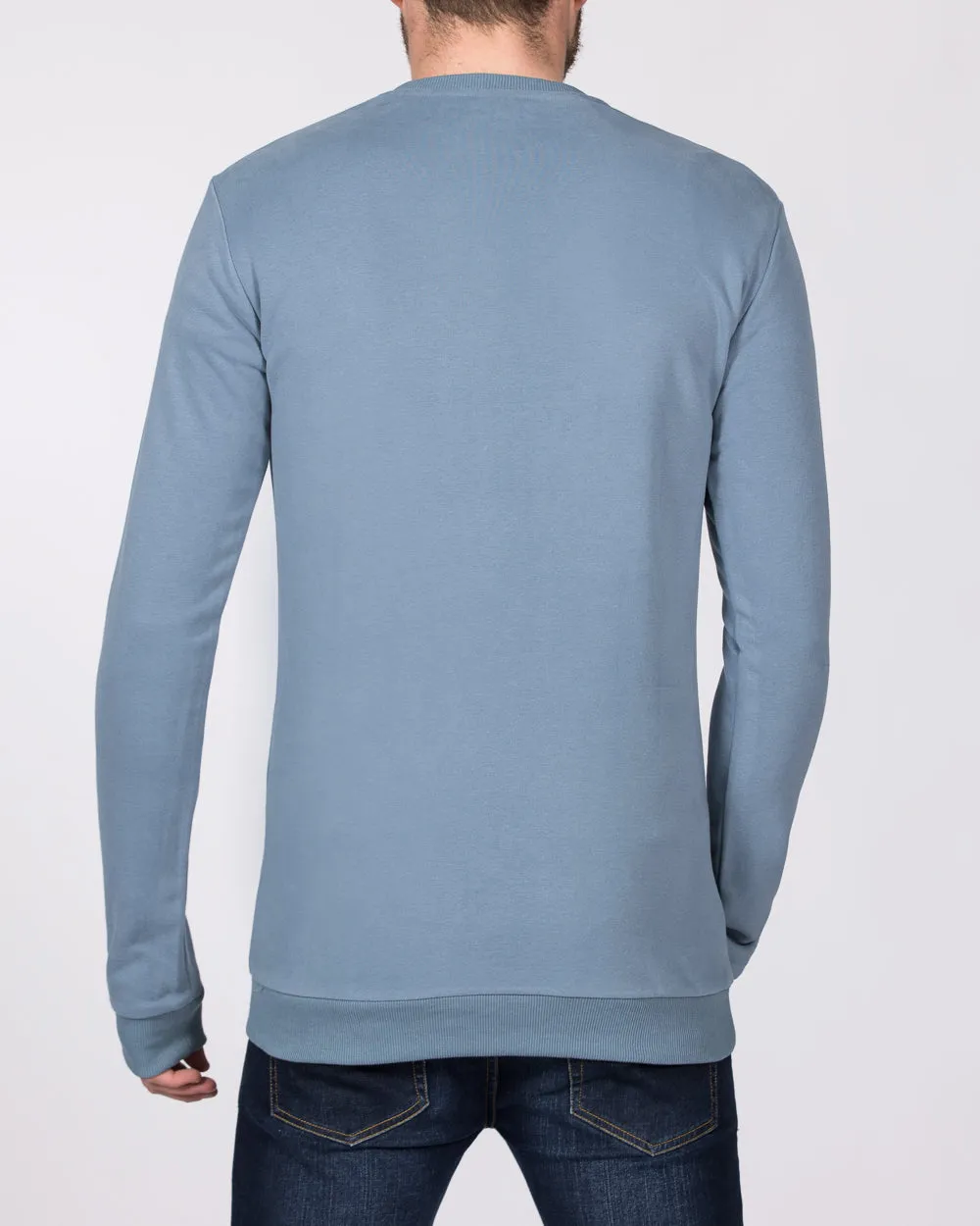 2t Tall Jakob Slim Fit Sweatshirt (denim)