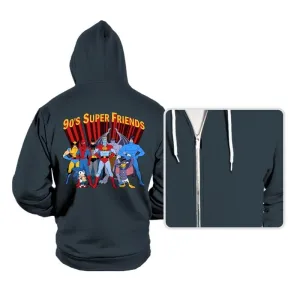 90's Super Friends - Hoodies