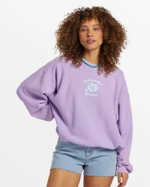 Aloha Kendal Crew Neck Sweatshirt - Tulip