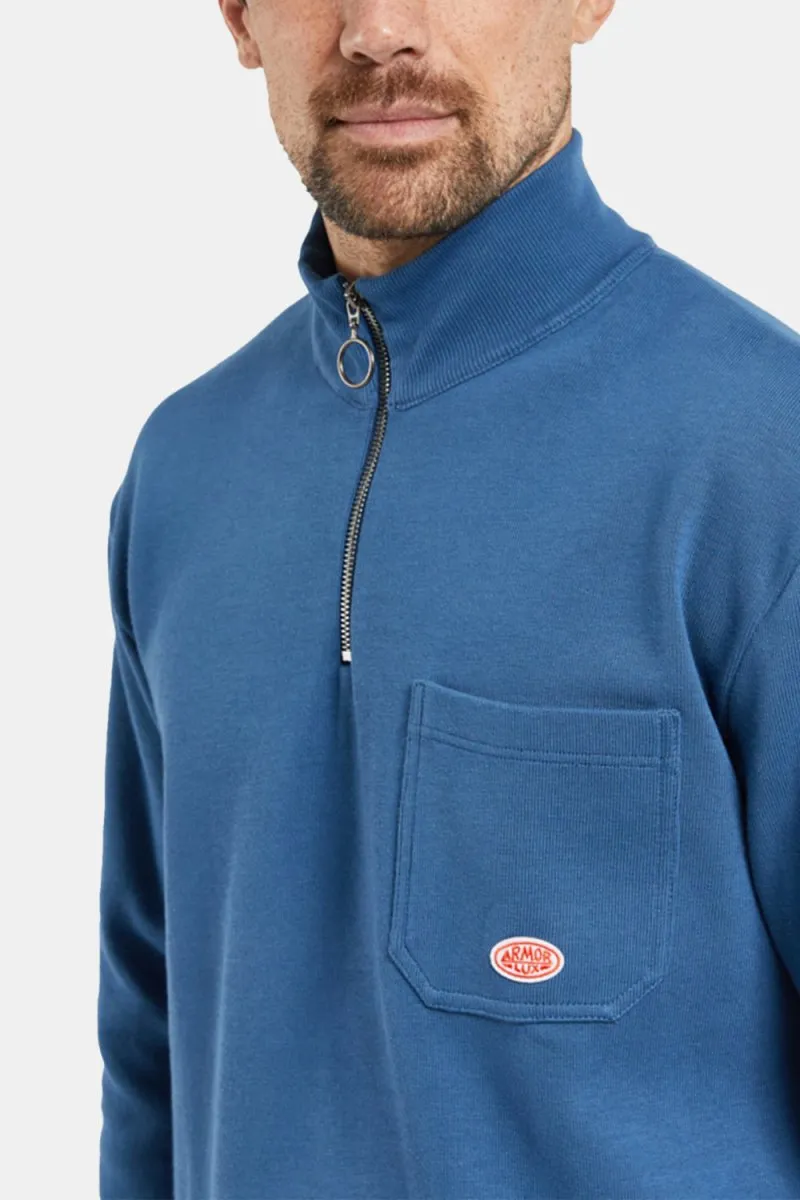 Armor Lux Sweat Camionneur Héritage (Libeccio Blue)