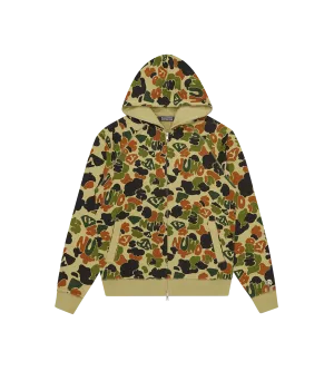 BBC X NUWO ZIP THROUGH HOOD - CAMO