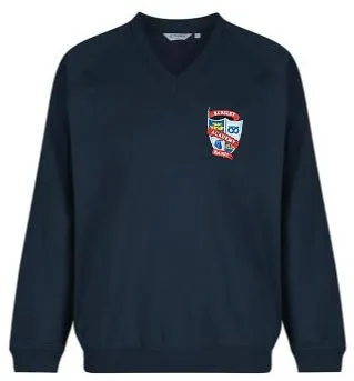 BURSLEY ACADEMY V-NECK SWEATSHIRT