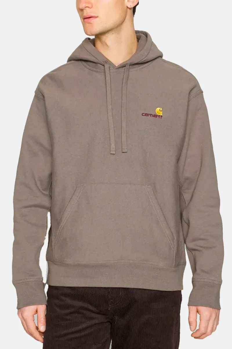 Carhartt WIP Hooded American Script Sweat (Teide)