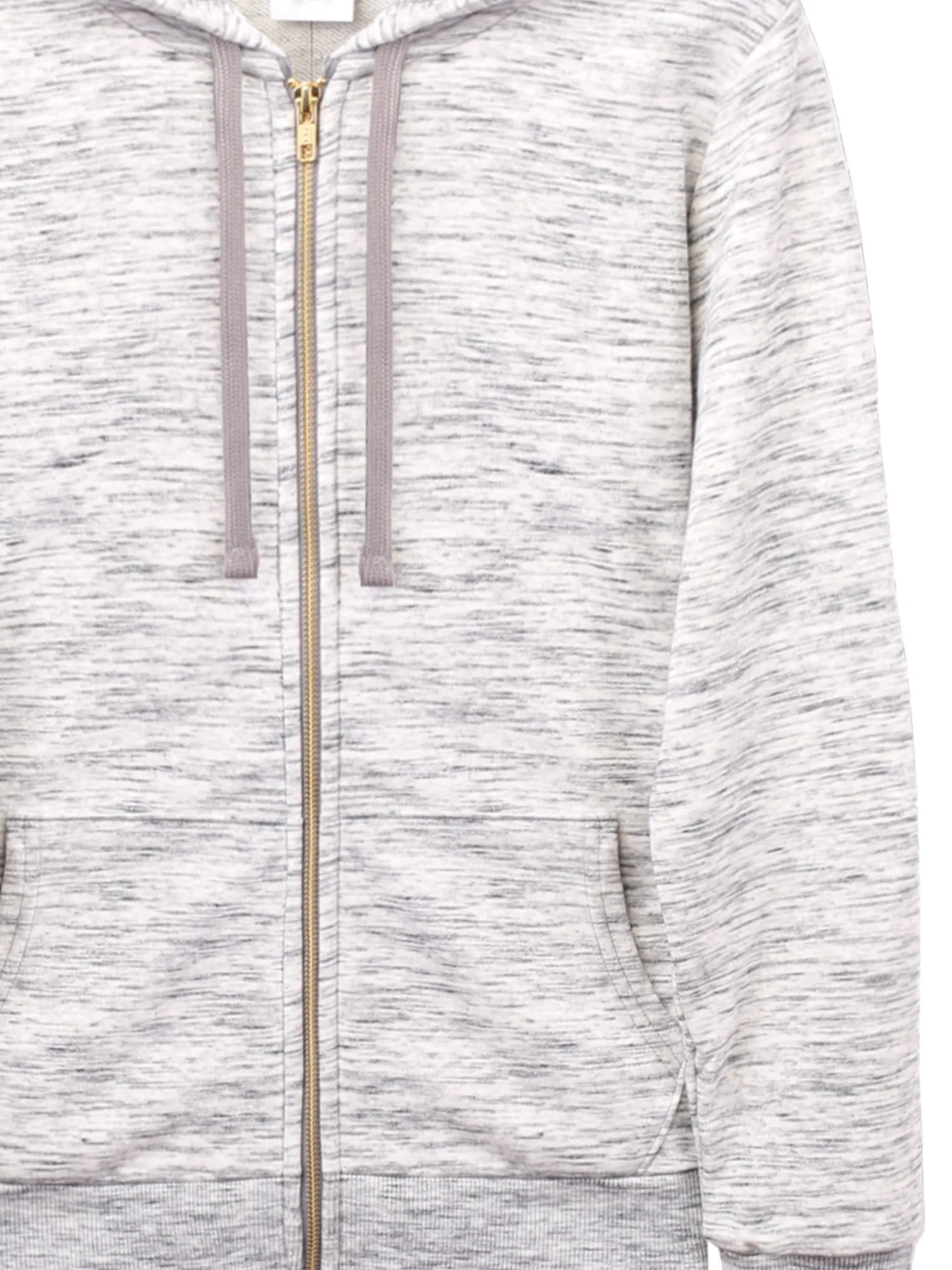 Causal Basic Simple Zip Up Hoodie Sweat Jacket