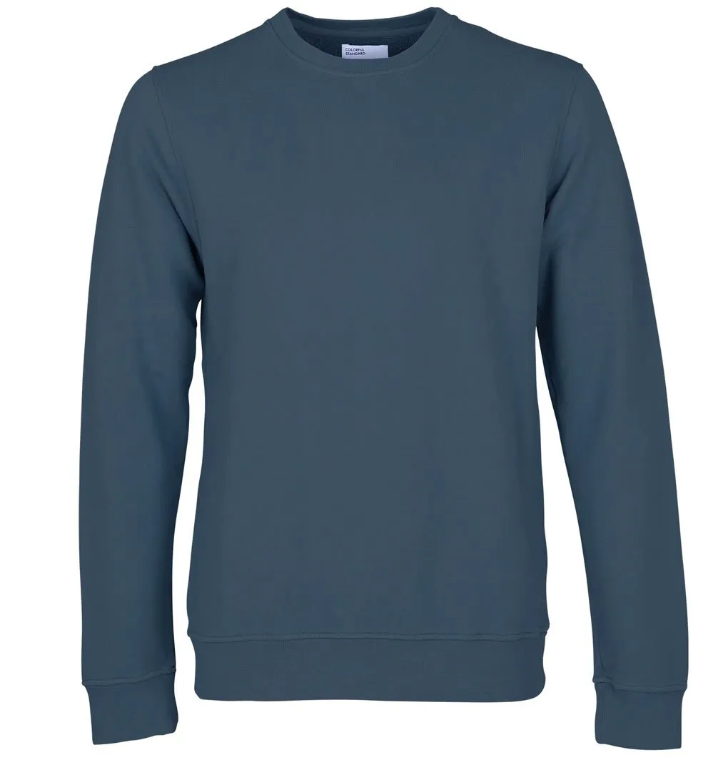 Colorful Standard Classic Organic Crewneck Sweatshirt – Petrol Blue