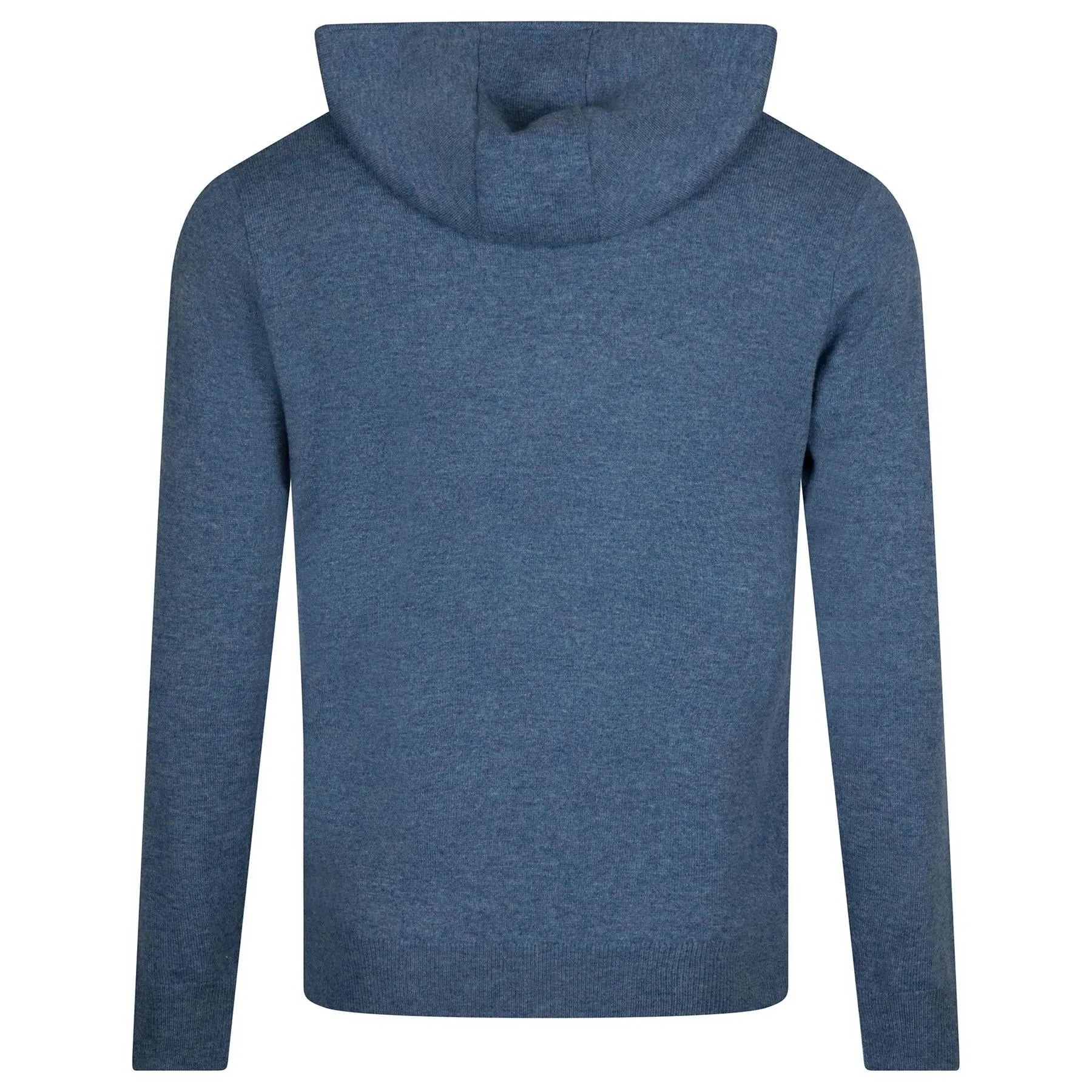 Conway Wool Cashmere Popover Hoodie Denim Blue - 2025