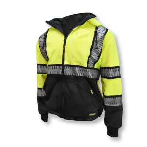 DEWALT DSJ32-3 Deluxe Zip Front Class 3 Hoodie