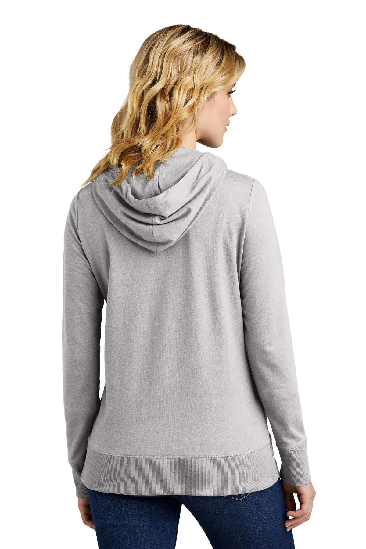 District Women's Featherweight French Terry Full-Zip Hoodie DT673