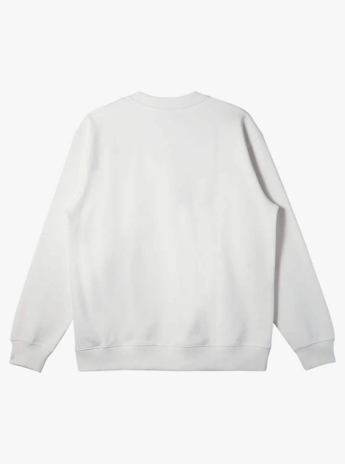 DNA Bubble Logo Crew Neck Sweatshirt - Snow White