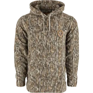 Drake Non Typical Storm Front Fleece Midweight 4-Way Stretch Hoodie