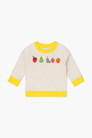 Embroidered Crewneck Sweatshirt_The Very Hungry Caterpillar