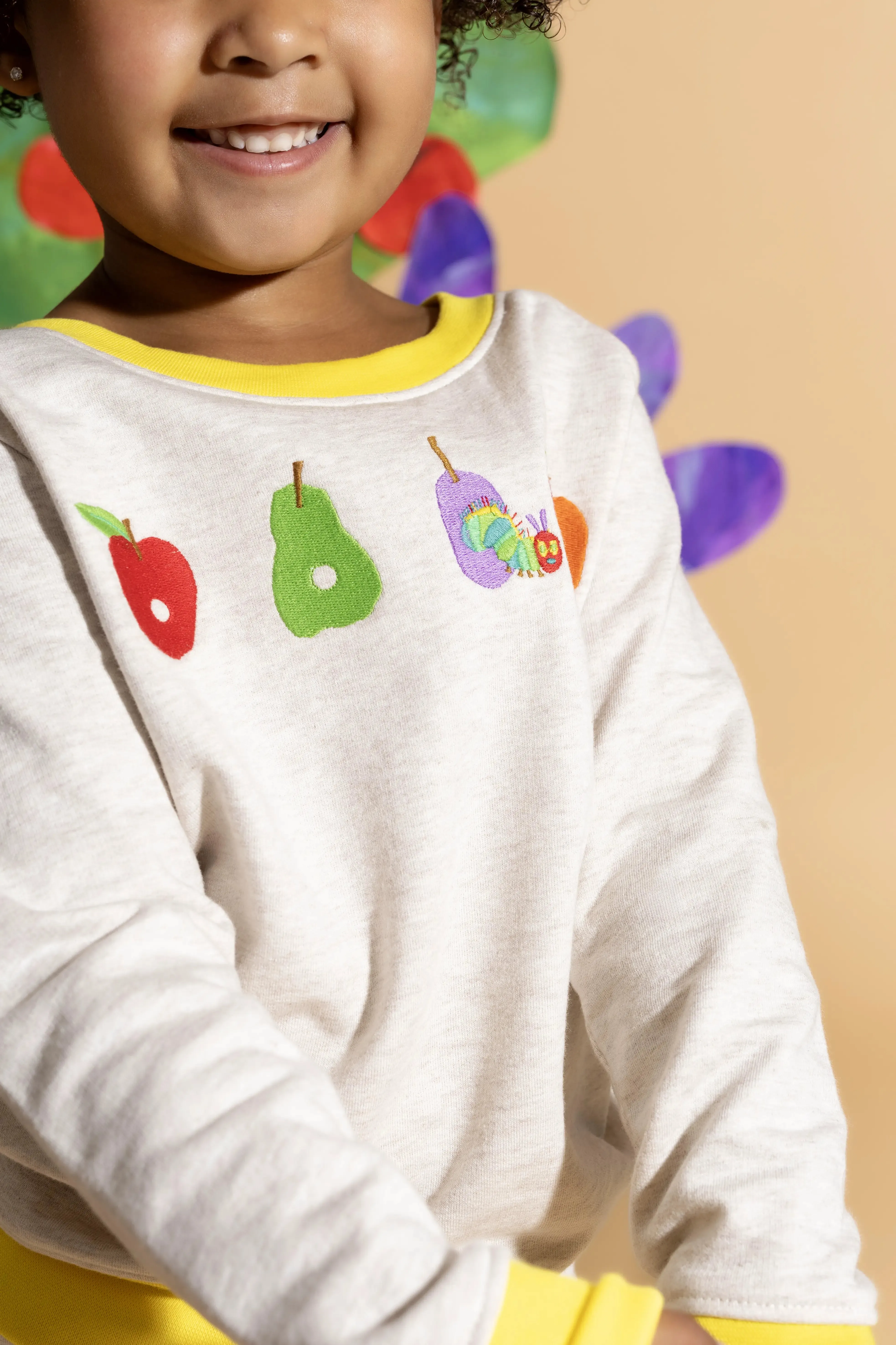 Embroidered Crewneck Sweatshirt_The Very Hungry Caterpillar