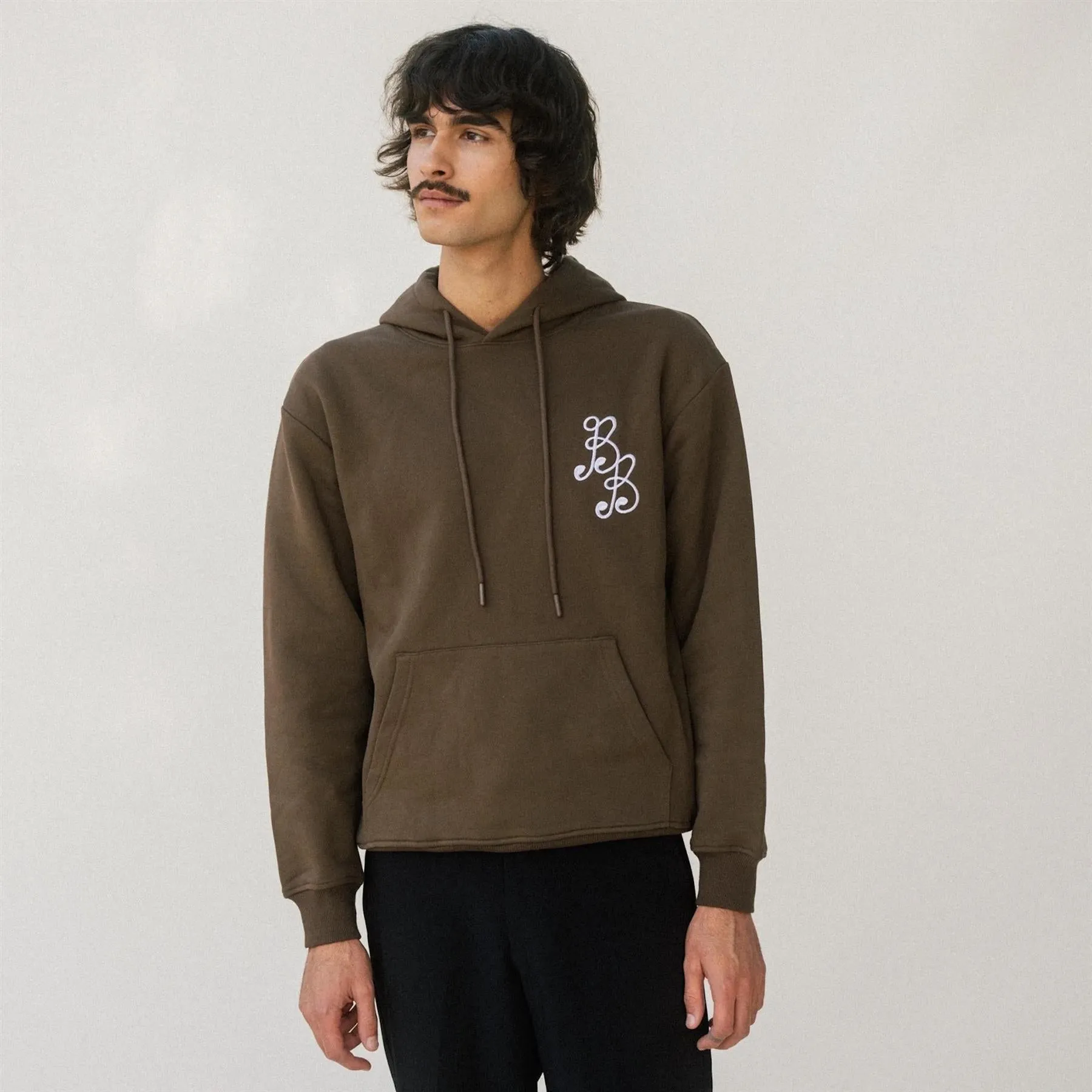 Essential Hoodie Bogey Brown - 2024