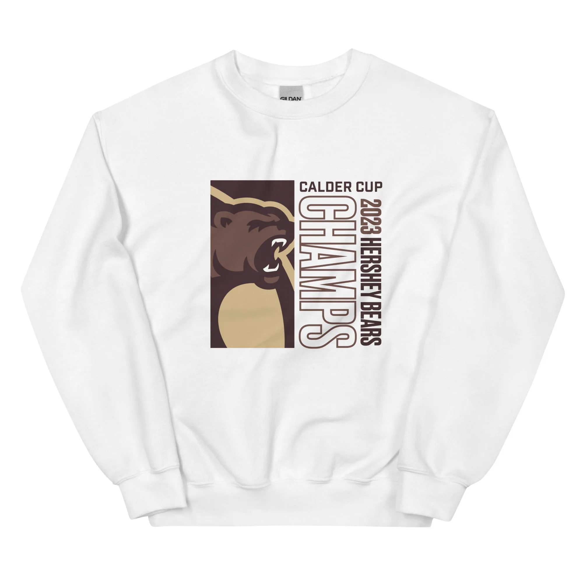 Hershey Bears 2023 Calder Cup Champions Adult Icon Crewneck Sweatshirt