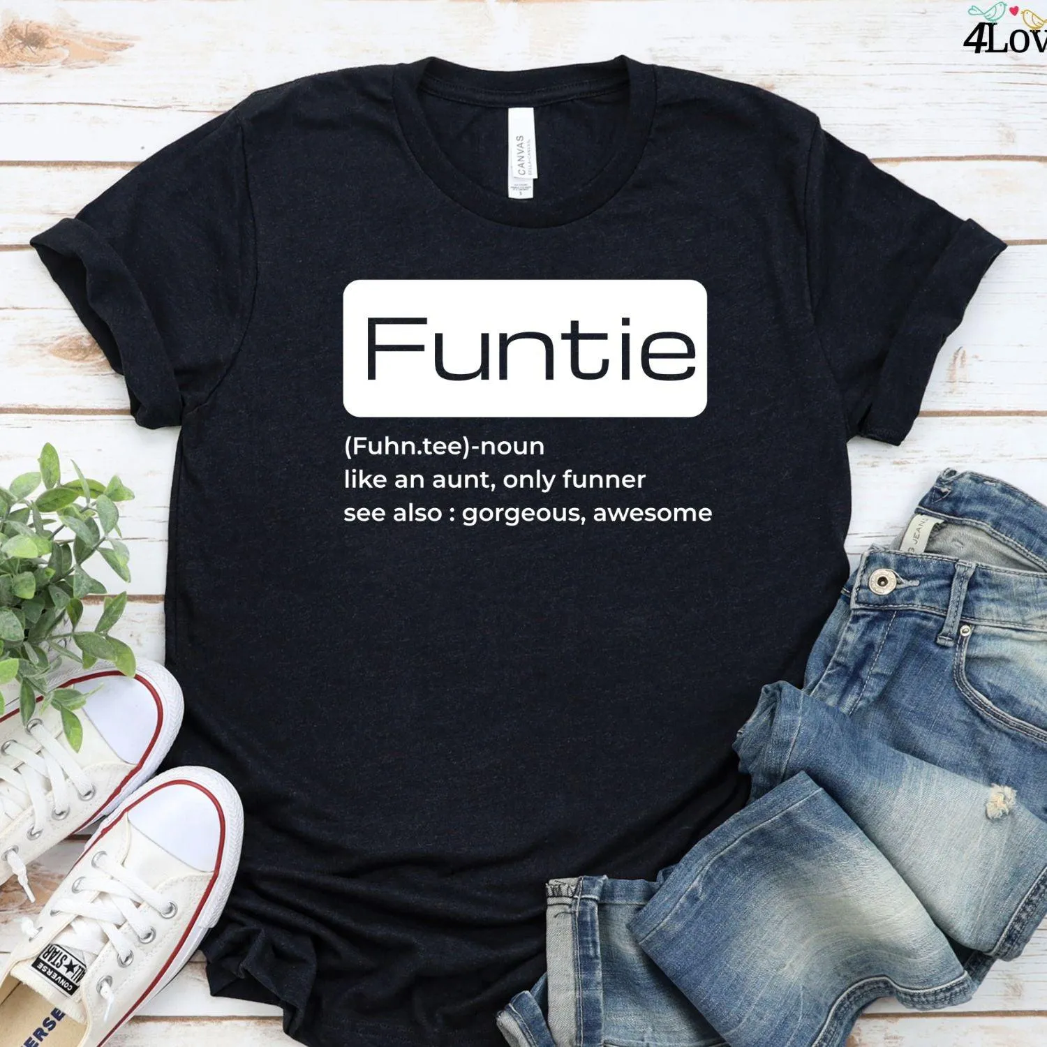 Humorous Family Matching Outfits: Amusing Uncle & Aunt Presents, Funcle & Funtie Defined Sets