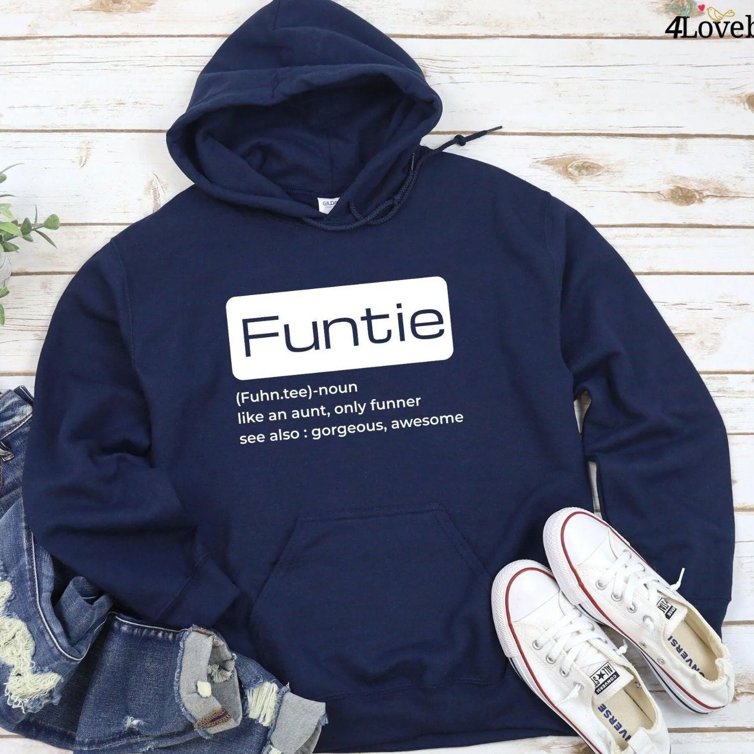 Humorous Family Matching Outfits: Amusing Uncle & Aunt Presents, Funcle & Funtie Defined Sets