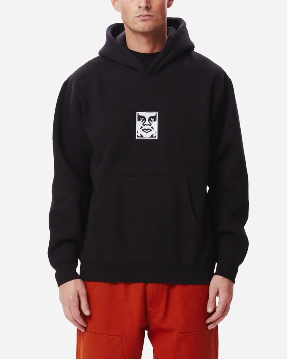 Icon Extra Heavy Hoodie - Black