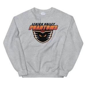 Lehigh Valley Phantoms Adult Primary Logo Crewneck Sweatshirt