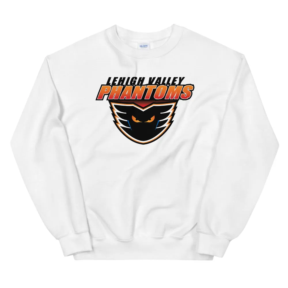 Lehigh Valley Phantoms Adult Primary Logo Crewneck Sweatshirt