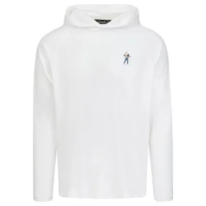 LS Lightweight Hoodie Bright White - SU24