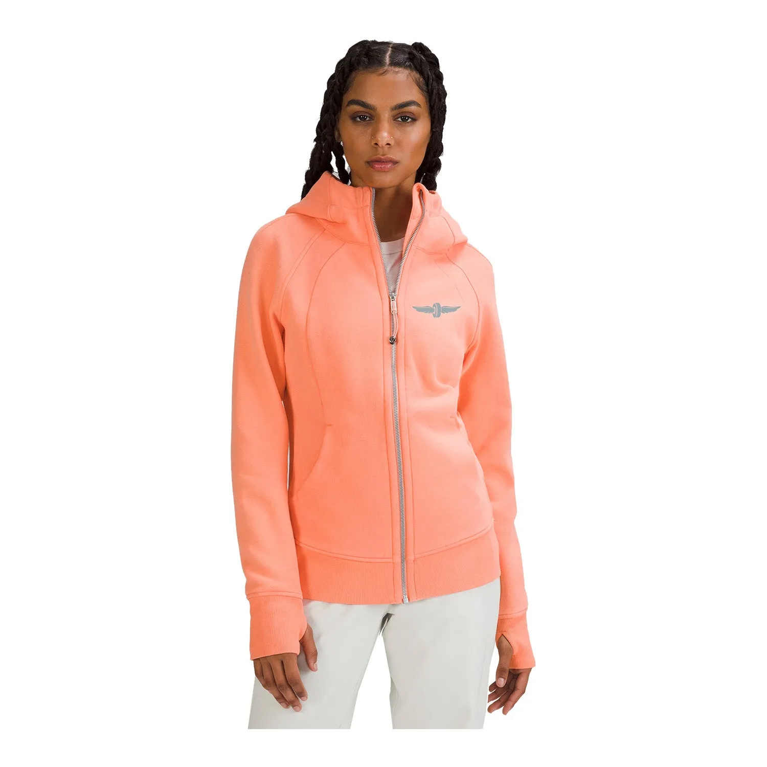 lululemon Wing and Wheel Scuba Full Zip Hoodie