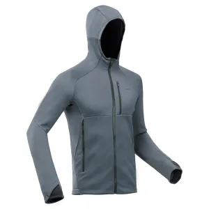 Men's hiking hoodie Quechua MH520, gray