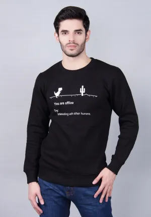 Men's "JUAN" Dino Offline Printed Sweatshirt