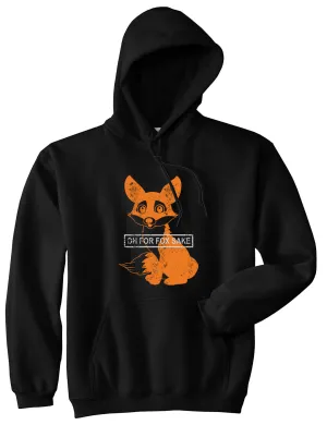 Oh For Fox Sake Mens Pullover Hoodie