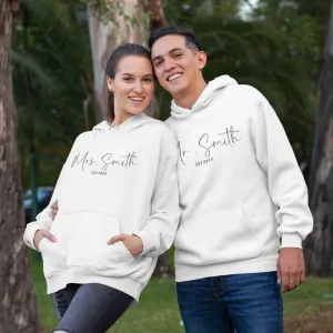 Personalized Family Name Matching Sets: Perfect for Marriage Celebrations, Anniversaries & New Couples