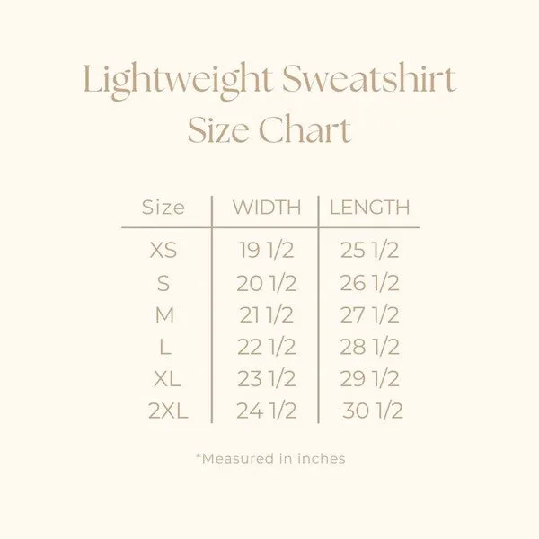 Plaid Pumpkins Chart Lightweight Sweatshirt