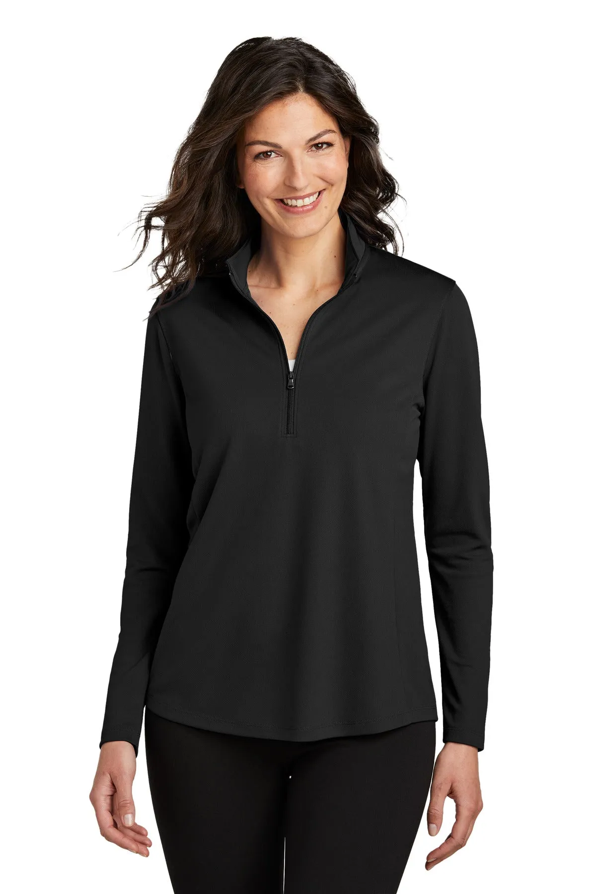 Port Authority Ladies Dry Zone UV Micro-Mesh 1/4-Zip LK112