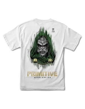 Primitive Marvel Doom Tee | White