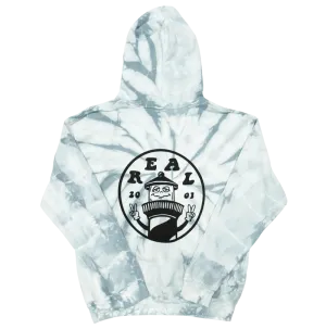 REAL Peace House Hooded Sweatshirt-Spider Silver