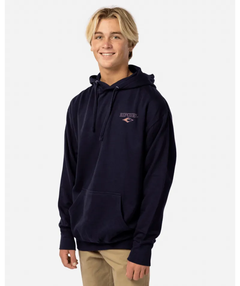 Rip Curl Shred Till Dead Hooded Sweatshirt-Navy