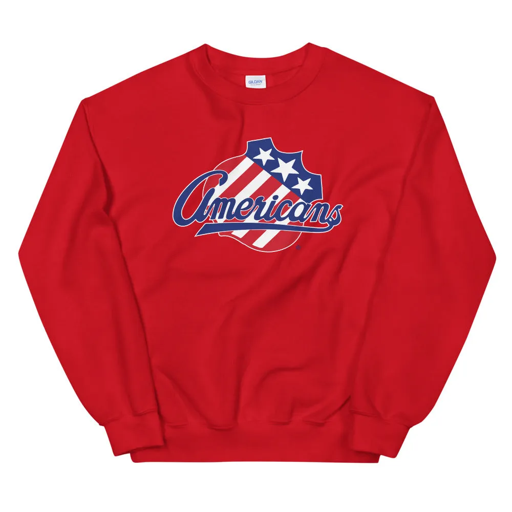 Rochester Americans Adult Primary Logo Crewneck Sweatshirt