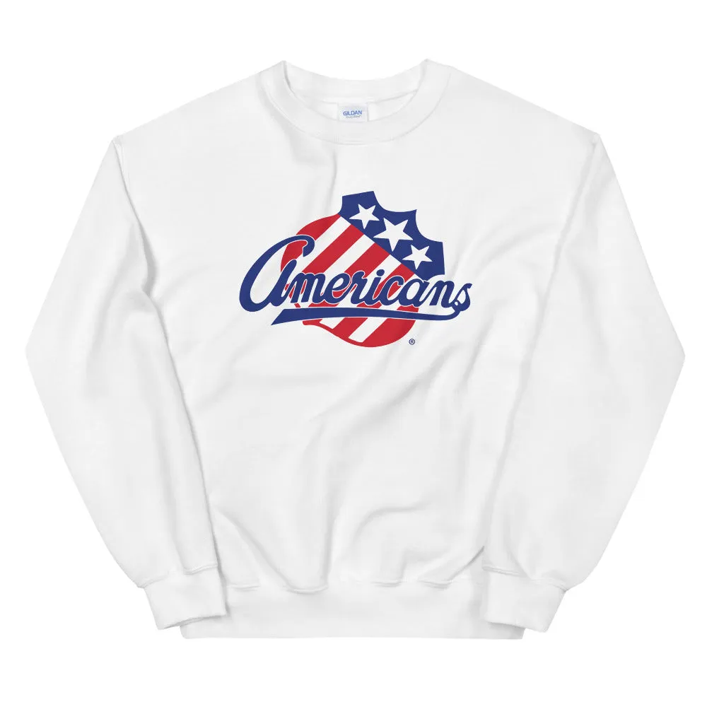 Rochester Americans Adult Primary Logo Crewneck Sweatshirt