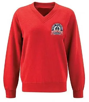 ST WULSTAN'S V-NECK SWEATSHIRT