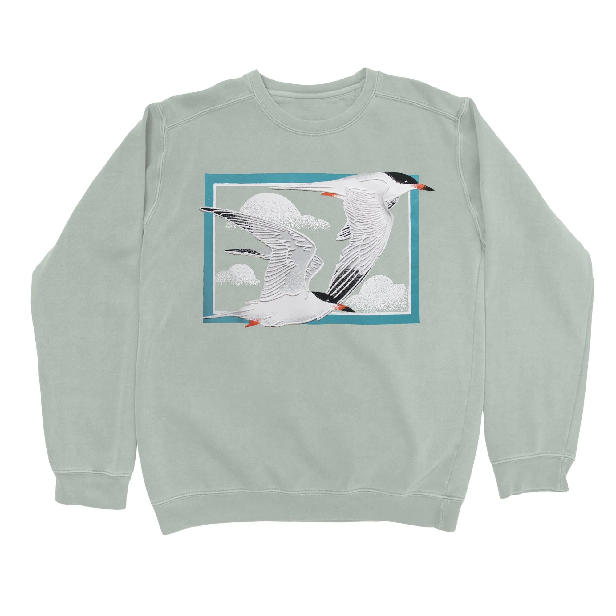 Tern Puff Print Heavyweight Sweatshirt