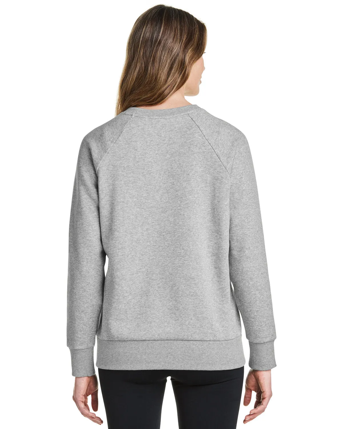 Under Armour Ladies Rival Fleece Custom Sweatshirts, Grey Light