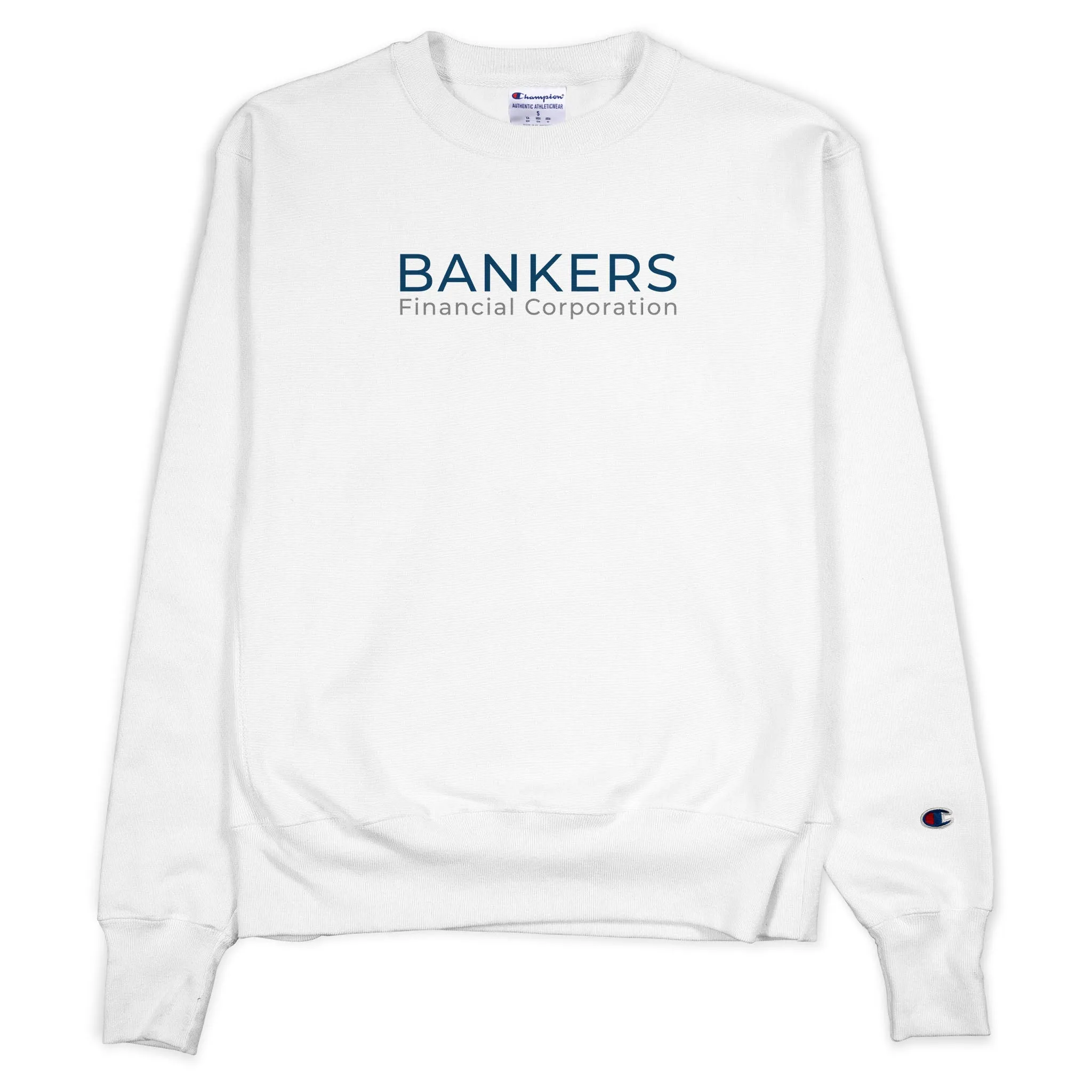 Unisex Champion Crewneck Sweatshirt (DTFx) - Bankers Financial