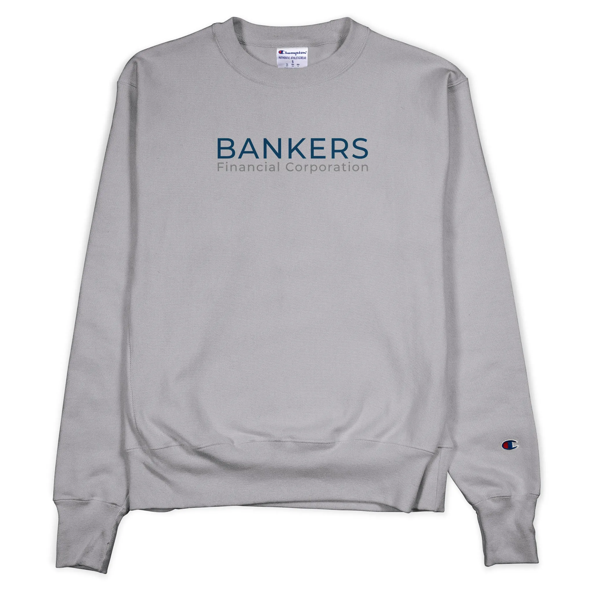 Unisex Champion Crewneck Sweatshirt (DTFx) - Bankers Financial