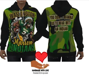 Washington Marion War Hoodie-Men (Copy)