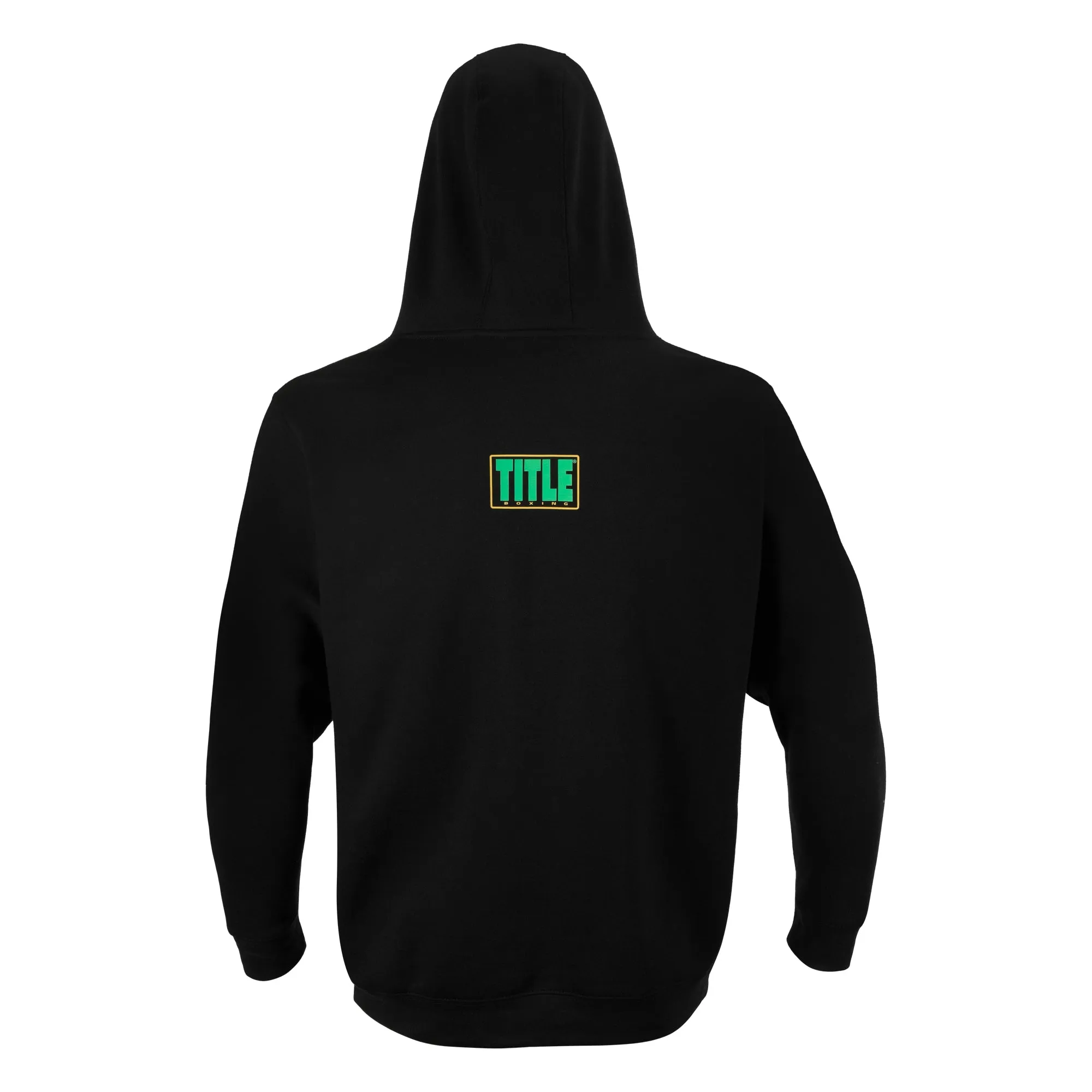 WBC By TITLE Boxing Green & Gold Hoodie