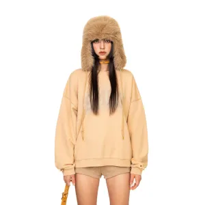 WildWolrd Desert Camping Oversize Sweatshirt In Wheat